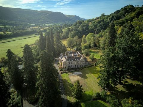 For the first time ever on the open market is Broneirion, this stunning, Grade II Listed, Italianate Style Mansion, built by famous industrialist and politician David Davies in 1864. Complete with Coach House, Summer House and approximately 7.7 acres...