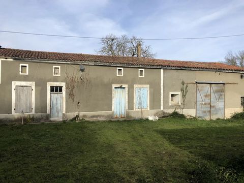 A house to renovate with a large adjacent barn, a pavilion to renovate and 2 old dwellings for complete renovation (all subject to necessary permissions). 2 smaller barns, garden, adjoining land lined with trees. Land 1h 75a 20ca Price including agen...