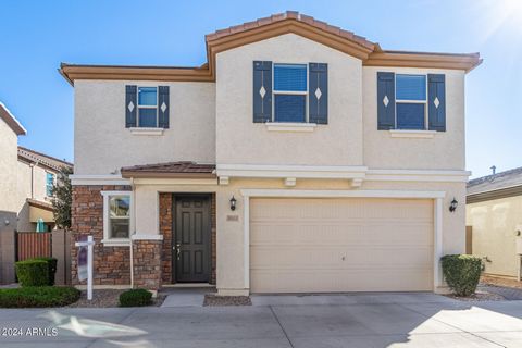 This beautiful KB Homes property was built in 2018. Over 2300+ sq ft 4 bedroom 3 1/2 bath home is located in the interior of Rancho Paloma. Probably one of the quietest homes in the neighborhood! 3 bed/2 bath upstairs & 1 bed/1 1/2 bath downstairs. B...