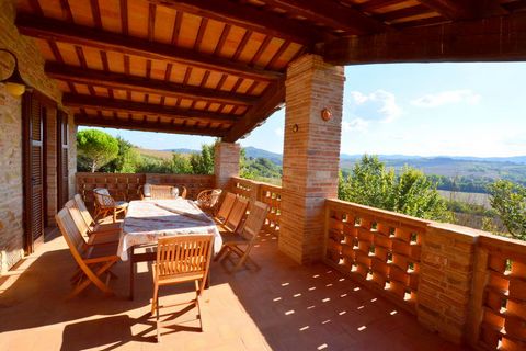 Located in Umbria, this is a countryside-style 5-bedroom holiday home with a large garden and a private swimming pool. It is ideal for a large family or two smaller families having up to 10 people. The holiday home is located amongst the hills and is...