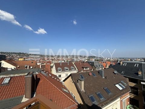 Désormais, cet appartement de 3 pièces au pied du Hasenberg, l’un des endroits les plus recherchés de Stuttgart, est disponible à la vente ! L’appartement est situé au 4ème étage d’un immeuble d’appartements avec un total de 10 appartements et est ac...