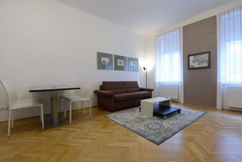 Our apartment “Campostellato” is located in the 5th district of Vienna, Hollgasse 8/7 and is very easy to reach by public transport. The modern and fully furnished apartment with a size of 49 m², has a bedroom, a living room, a fully equipped kitchen...