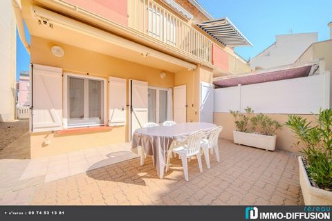 Mandate N°FRP165695 : 2 MIN À PIED DE LA PLAGE, Apart. 2 Rooms approximately 27 m2 including 2 room(s) - 1 bed-rooms - Terrace : 36 m2, Sight : Cour *, terrasse. Built in 1985 - Equipement annex : Garden, Cour *, Terrace, parking, double vitrage, - c...