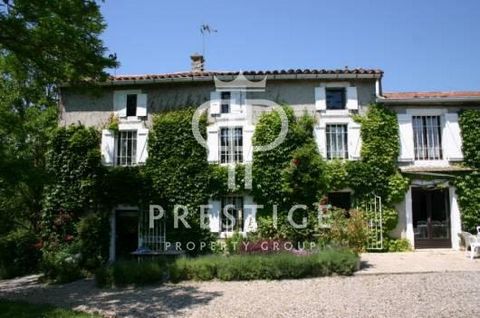 In the Mirepoix area, an attractive Mas dating back to the eighteenth century with seven bedrooms, swimming pool and 4.8ha of land. This is a delightful property set in grounds with a pretty tree-lined driveway, stunning views, ideal for horses. The ...