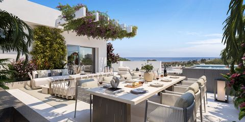 Located in the heart of the Casares Costa golf course, this exclusive residential complex offers a serene and exclusive environment with only 74 flats and 17 2-bedroom and 3-bedroom penthouses. Designed to blend harmoniously into the natural surround...