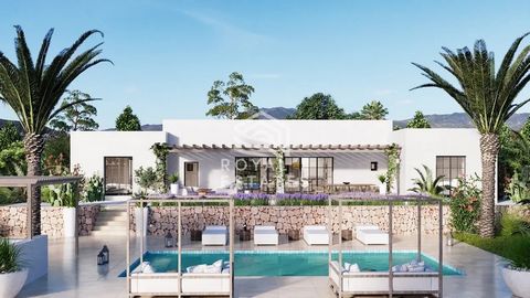 Casa Maj is a unique project situated on a sprawling 21,000 m2 plot nestled in the lush landscape behind Ibiza's iconic Bambuddha restaurant. This prime location combines ultimate privacy with close proximity to some of the island's most beloved area...