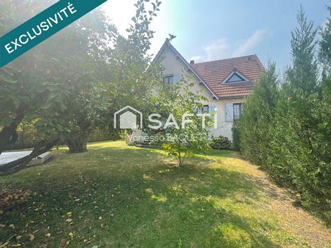 Maison familiale 6 pièces – 127 m², 3 chambres, jardin et sous-sol total