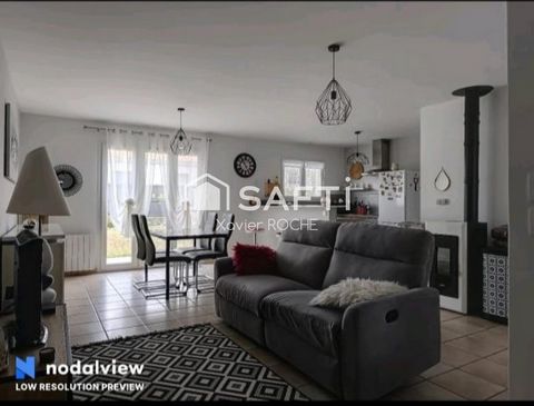 Maison 3 pièces, de plain pied à Beautiran.