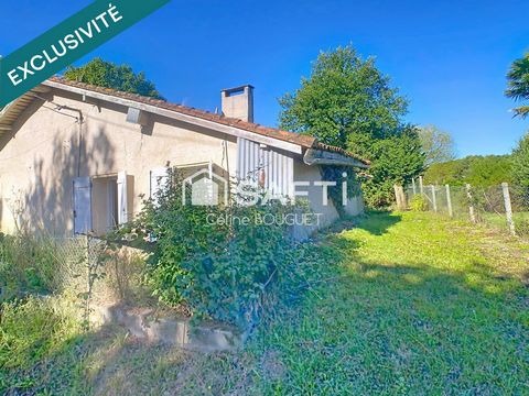 Maison à rénover avec garage et jardin