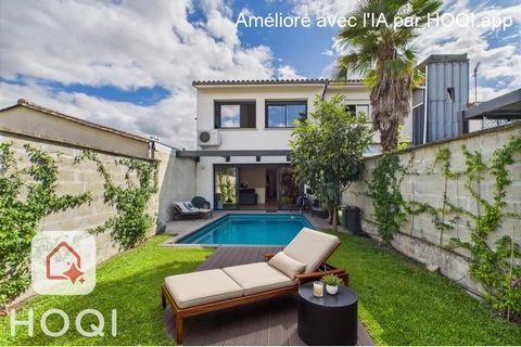 Rare à Bègles – Échoppe rénovée 117 m² avec jardin et dépendance