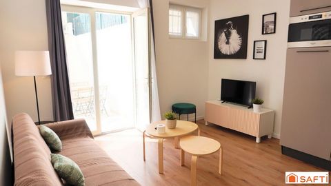 Secteur Gallia Bel appartement T3 de 36 m2 avec terrasse sur cour privative idéal investissement locatif