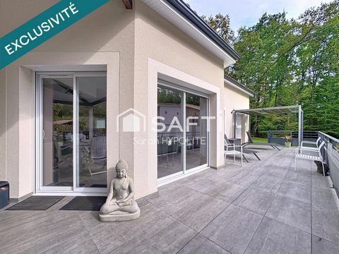 Maison récente de 118 m² avec grand terrain et vue sur forêt