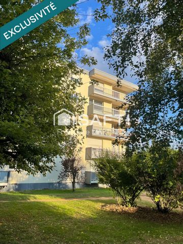 Appartement T3 avec balcon,garage fermé de 15 m² et grande cave de 12 m²