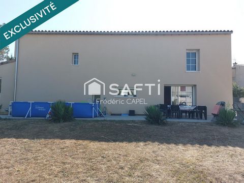 Maison 5 pièces sur un terrain de 722 m².