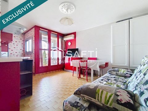 Appartement cap d'agde, loggia et parking, meublé équipé