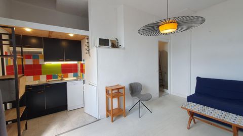 Charmant studio, idéalement situé dans une petite résidence tout proche de la plage !