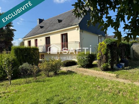 A BAUD, DANS HAMEAU, MAISON A RAFRAICHIR DE 103 M2 SUR TERRAIN DE 1000M2
