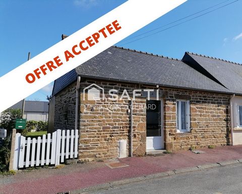 Belle maison en pierres de plain pied, 75m², 2 chambres, jardin clos, 3 garages