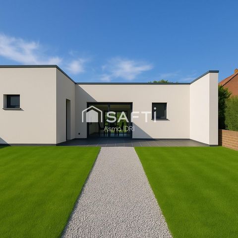 Maison Neuve 66 m² à Douai avec Allée Privée de 80 m