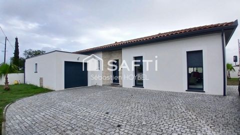 Maison contemporaine neuve de type 4 – 122,77 m² habitables