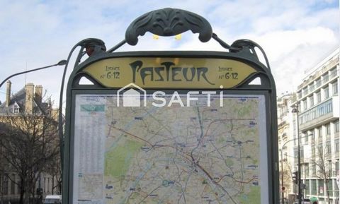 Metro PASTEUR 75015 Environnement dynamique et attractif