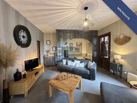 Magnifique maison de village avec terrasse et grange.