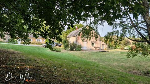 Ensemble de deux maisons dans un écrin de verdure