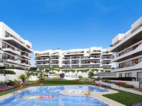 Aire Residencial is located in a privileged area of Orihuela Costa, just a few minutes from the golden sandy beaches and transparent water of the area, recognised with a blue flag. The surrounding area also offers a wide range of sports facilities, w...
