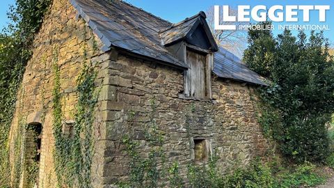 A20534CCU22 - Stone building to renovate With land and a hanger. Not connected to water or electricity. In a sleepy hamlet 5 minutes from PLEMET. Information about risks to which this property is exposed is available on the Géorisques website : https...