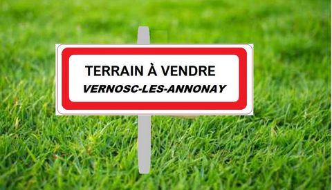 Dpt Ardèche (07), à vendre VERNOSC LES ANNONAY terrain