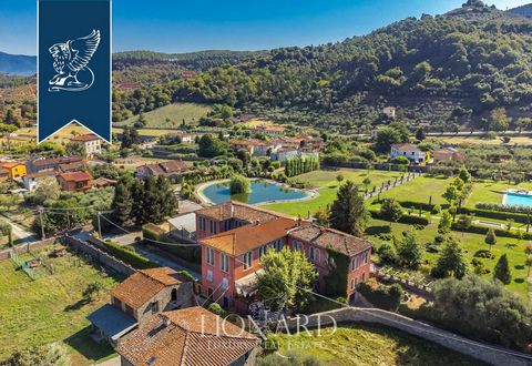 This prestigious villa, mostly to be restored, is for sale in the heart of Piana di Lucca, embraced by the majestic Apuan Alps. This historical villa measures 1,550 sqm and is surrounded by a 1,600-sqm garden, is bordered by ancient walls and embodie...