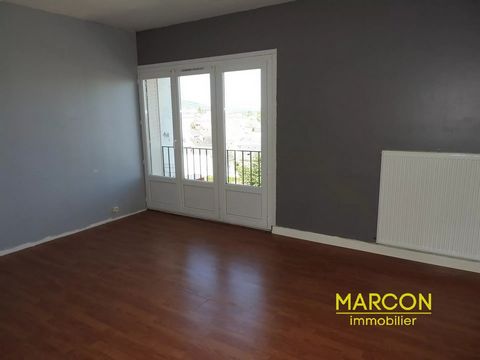 New Aquitaine, Creuse en Limousin REF.88103. GUERET Center, Apartment F3 of 67 m² in 4th floor including kitchen, living room, 2 bedrooms, bathroom + WC. Heating gas + double glazing. Cellar. Garage. Co-ownership of 42 lots - Average charges 1483.80 ...