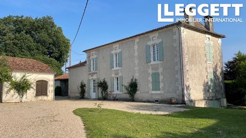 A25950LS16 - This recently refurbished manor house is situated within it own nearly 8 hectare grounds - peaceful and isolated. The Maison de Maitre has 5/6 bedrooms and to the rear , it has a secluded 8x4m heated pool. The house is successfully rente...