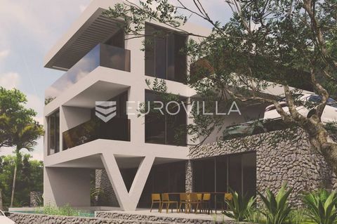 A luxurious villa for a perfect vacation is being built on a wonderful elevated location in the first row to the sea. Located near Omiš, this luxury villa offers a beautiful view of the sea and the surrounding nature. The villa consists of three spac...