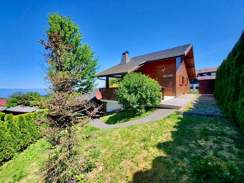 Dpt Haute Savoie (74), à vendre THOLLON Chalet vue Lac 2 appartements
