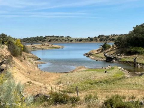 Land with 6.9 ha and two ruins next to the Alqueva in Monsaraz, one of the most beautiful cities in Portugal, located between the Alentejo and the Spanish border. It is an area with several historic cities from Monsaraz to Alandroal, Terena, Vila Viç...