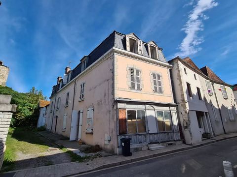 This rare property, comprising multiple accommodation options, is located in the historic centre of the beautiful village of Sauveterre de Bearn. The property is divided into two sections with the main building at the front comprising 3 floors and th...