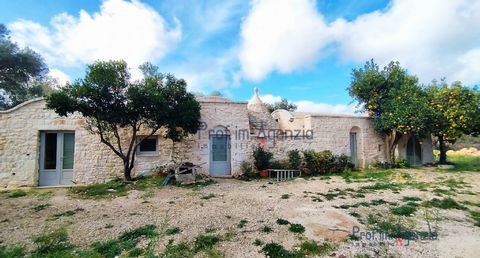 For sale is a beautiful complex of renovated trulli and lamia, located on large flat land, a short distance from the centre of Ceglie Messapica and Ostuni. The property is currently divided into three units with independent access, a layout chosen to...