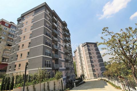 Bos- en Stadszicht Appartementen te Koop in İstanbul Kağıthane De appartementen te koop zijn gelegen in Kağıthane, een van de zich snel ontwikkelende levenscentra aan de Europese kant van Istanbul met de recente investeringen in infrastructuur. De wi...