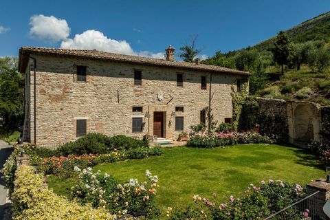 PROPERTY DESCRIPTION This period residence dating back to 1485 and unique in its kind, stands majestically on the slopes of the Monte Tezio National Park. Situated in a dominant and panoramic position, the property enjoys great privacy and tranquilit...