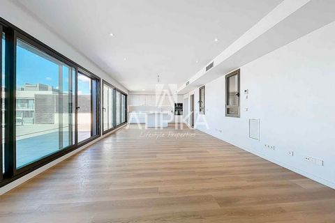 This newly built penthouse has 147m2 built and a large terrace of 90 m² with views. It is south facing, which means it will receive a lot of natural light throughout the day. It is located in a modern estate with communal areas that include a swimmin...