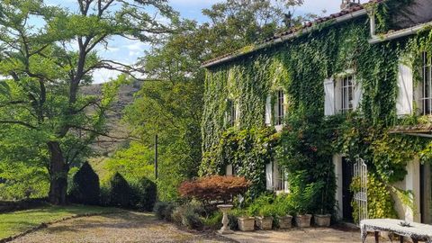 Set amidst 4.8 hectares of picturesque pasture and woodland, this stunning 7-bedroom stone country home offers unparalleled privacy and breathtaking views. Nestled in the rolling countryside, just 15 minutes from both Limoux and Mirepoix, and 35 minu...