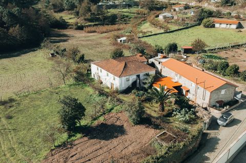 Objekt-Nr.: ZMPT571958 Entdecken Sie diesen charmanten Bauernhof in Baião, im Herzen des Douro, mit 20.000 m² fruchtbarem Land und viel natürlichem Wasser. Das Anwesen umfasst ein Steinhaus zum Restaurieren, das voller Potenzial ist, ein gemütlicher ...