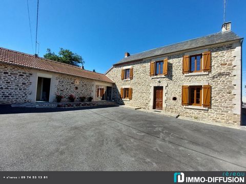 Fiche N°Id-LGB165415 : Reterre, secteur 10 mn evaux les bains, Maison d'environ 167 m2 comprenant 7 piece(s) dont 4 chambre(s) + Jardin de 1704 m2 - Vue : Campagne - - Equipements annexes : jardin - cour - terrasse - garage - parking - double vitrage...