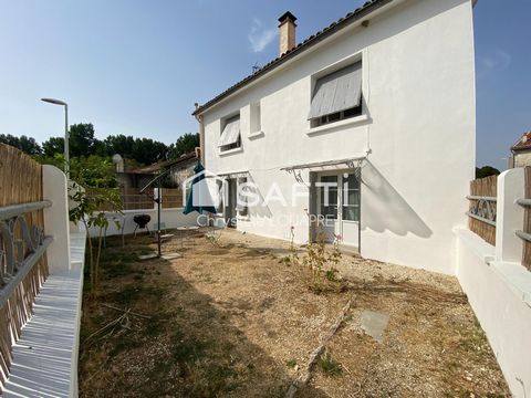 Maison de bourg sans travaux , avec 3 chambres 1 garage 1 potager