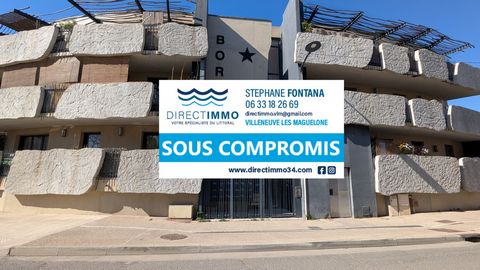 À Villeneuve-Lès-Maguelone, faîtes l'achat d'un nouveau logement avec ce charmant appartement plutôt vaste pour un T1 disposant d'une belle terrasse. Bâtiment aux normes en matière d'accessibilité. Cet appartement a été édifié en 2013. Calme assuré g...
