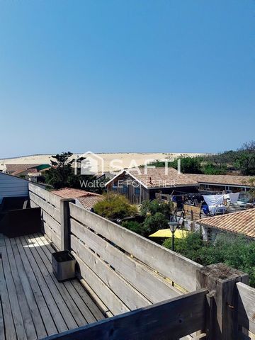 APPARTEMENT T3 AVEC BALCONS VUE SUR LA DUNE