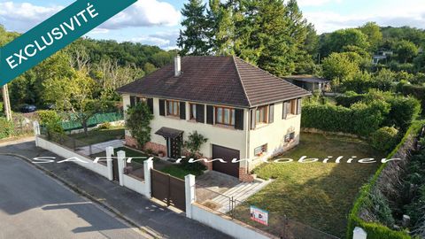 Bonnières-sur-Seine, Maison 125m2 - 3/4 chambres - terrain 470m2 - sous-sol total.