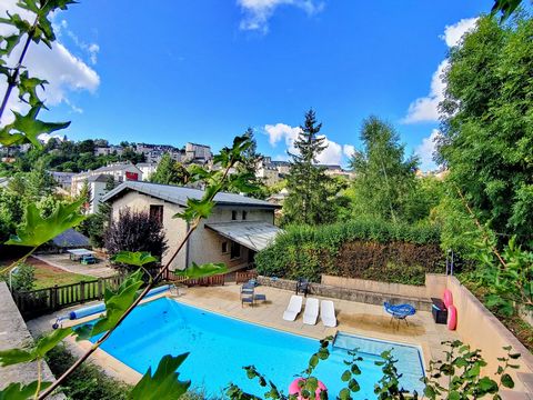 VILLA BOURGEOISE - ZINC - CAMPAGNE - RODEZ - GARAGE