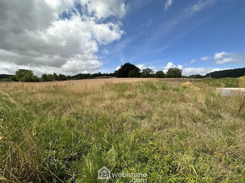 Terrain constructible - 1175m² - Vaudesson